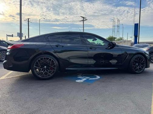 Black Sapphire Metallic 2024 BMW M8 Gran Coupe Competition Gran Coupe