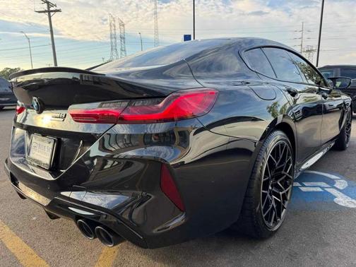 Black Sapphire Metallic 2024 BMW M8 Gran Coupe Competition Gran Coupe