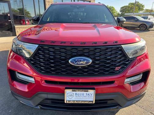 Rapid Red Metallic Tinted Clearcoat 2020 Ford Explorer ST