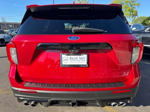 Rapid Red Metallic Tinted Clearcoat 2020 Ford Explorer ST