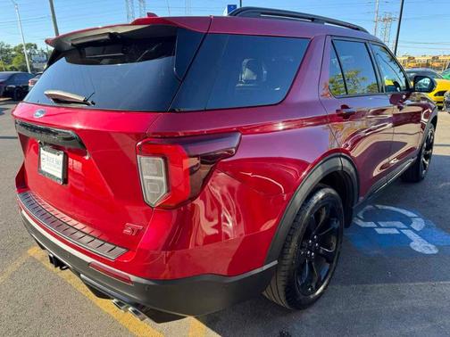 Rapid Red Metallic Tinted Clearcoat 2020 Ford Explorer ST
