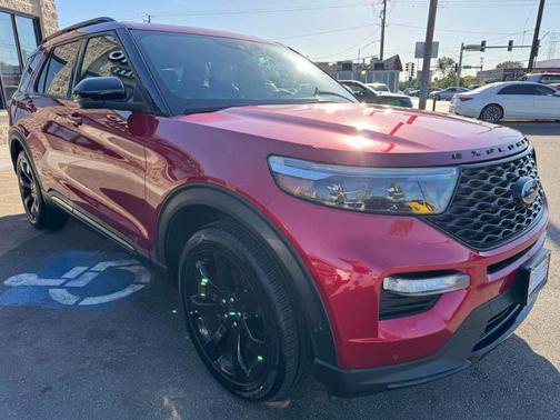 Rapid Red Metallic Tinted Clearcoat 2020 Ford Explorer ST