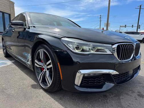 Black Sapphire Metallic 2016 BMW 750 i xDrive