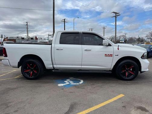 Bright White 2017 RAM 1500 Sport