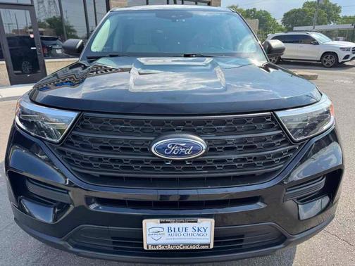 Agate Black Metallic 2021 Ford Explorer Base