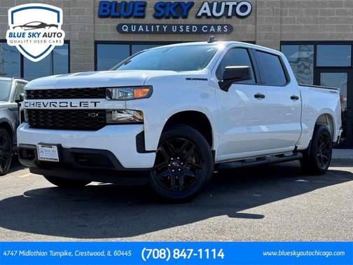 Summit White 2022 Chevrolet Silverado 1500 Limited Custom