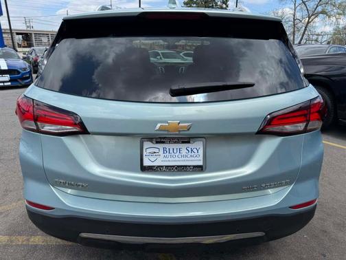 Seaglass Blue Metallic 2022 Chevrolet Equinox Premier