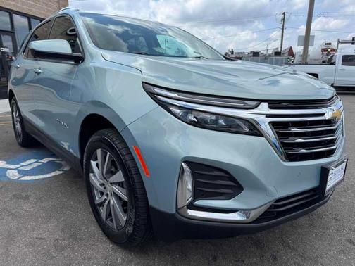 Seaglass Blue Metallic 2022 Chevrolet Equinox Premier