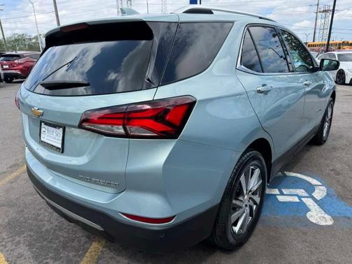 Seaglass Blue Metallic 2022 Chevrolet Equinox Premier