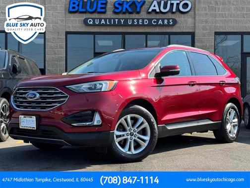 Ruby Red Metallic Tinted Clearcoat 2019 Ford Edge SEL