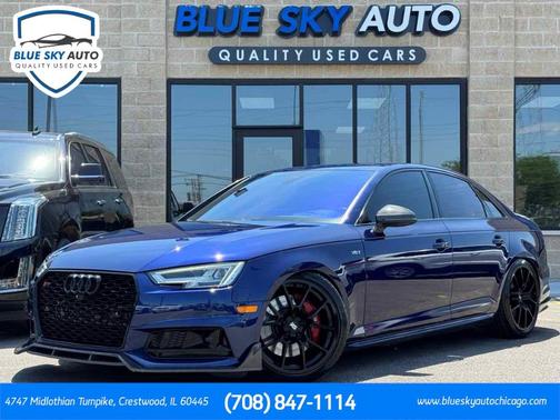 Navarra Blue Metallic 2018 Audi S4 3.0T Prestige