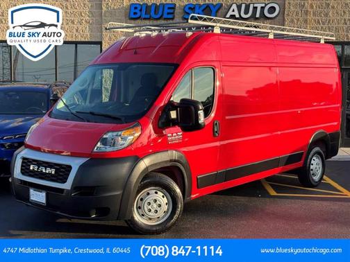 Flame Red Clearcoat 2020 RAM ProMaster 2500 High Roof