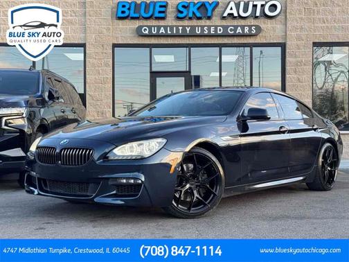 Carbon Black Metallic 2015 BMW 650 Gran Coupe i xDrive