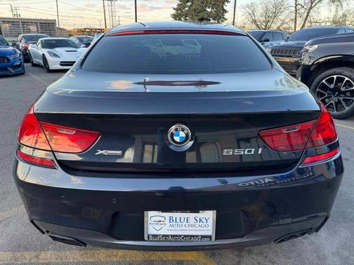 Carbon Black Metallic 2015 BMW 650 Gran Coupe i xDrive