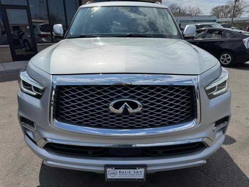 Liquid Platinum 2021 INFINITI QX80 Luxe