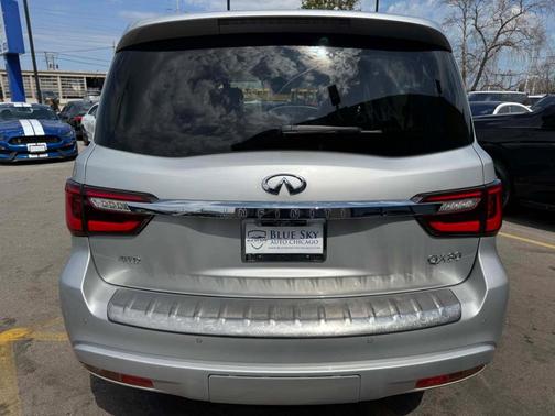Liquid Platinum 2021 INFINITI QX80 Luxe