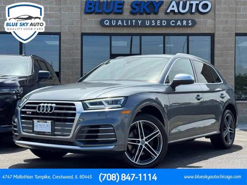 Monsoon Gray Metallic 2018 Audi SQ5 3.0T Premium Plus