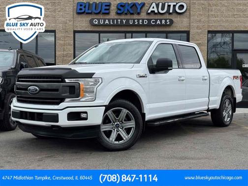 Oxford White 2019 Ford F-150 XLT