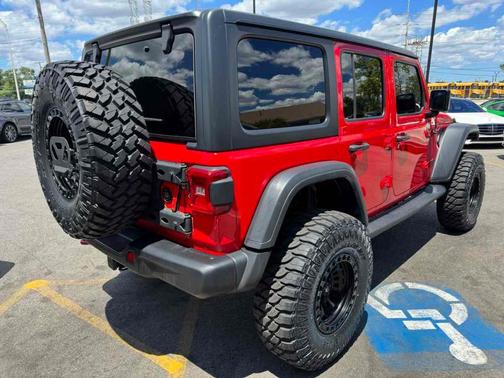 Firecracker Red Clearcoat 2018 Jeep Wrangler Unlimited Rubicon