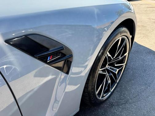 Gray Metallic 2022 BMW M4 Competition