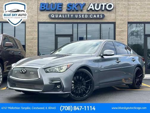 Graphite Shadow 2019 INFINITI Q50 3.0t Sport