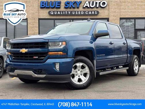 Deep Ocean Blue Metallic 2018 Chevrolet Silverado 1500 LT