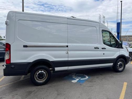 Oxford White 2016 Ford Transit-250 148 WB Medium Roof Cargo