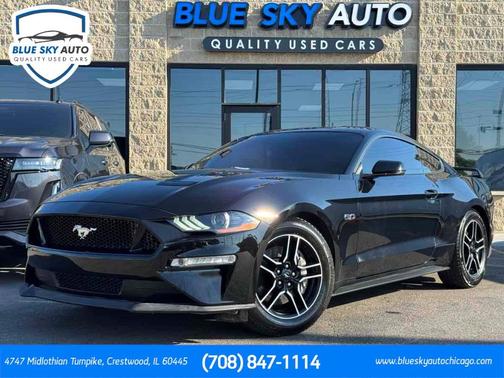 Shadow Black 2019 Ford Mustang GT Premium