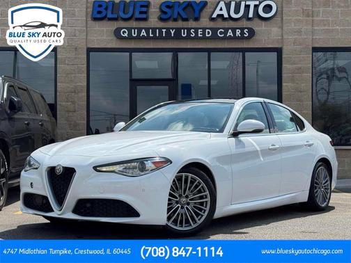 Alfa White 2017 Alfa Romeo Giulia Ti