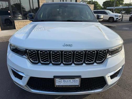 Bright White Clearcoat 2022 Jeep Grand Cherokee 4xe Summit