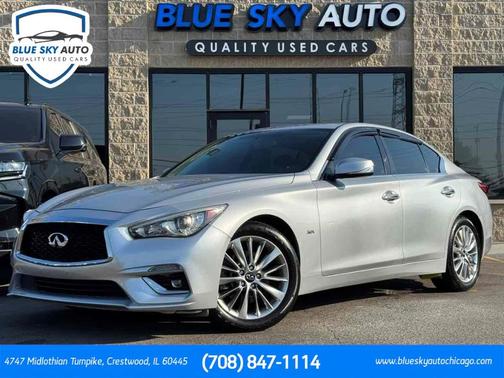 Liquid Platinum 2020 INFINITI Q50 3.0t LUXE