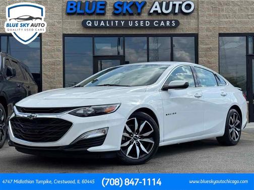 Summit White 2022 Chevrolet Malibu RS
