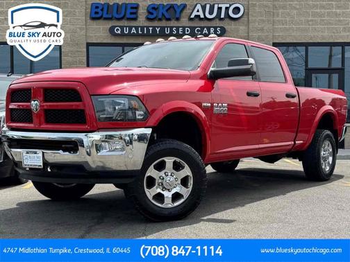 Flame Red Clearcoat 2016 RAM 2500 SLT