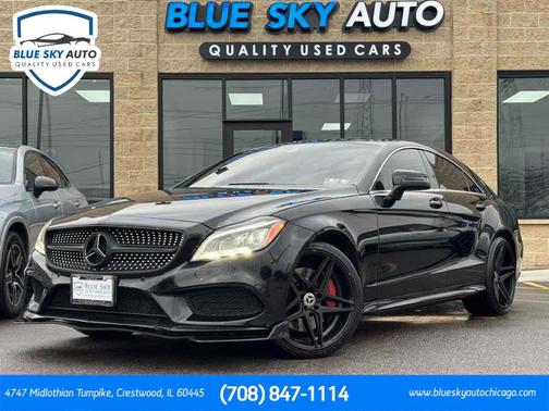 Black 2017 Mercedes-Benz CLS 550 Base 4MATIC