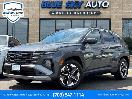 Gray 2025 Hyundai TUCSON SEL