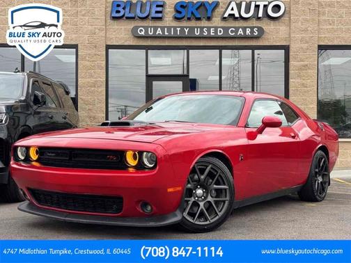 Redline Red Tricoat Pearl 2016 Dodge Challenger 392 Hemi Scat Pack Shaker