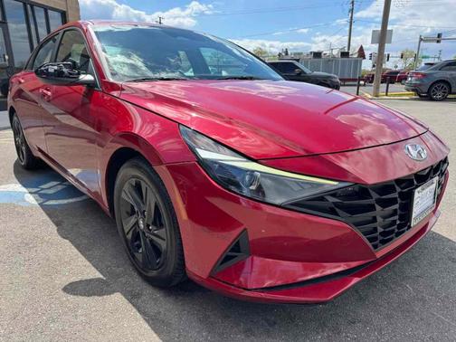 Scarlet Red Pearl 2023 Hyundai ELANTRA SEL