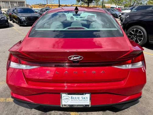 Scarlet Red Pearl 2023 Hyundai ELANTRA SEL