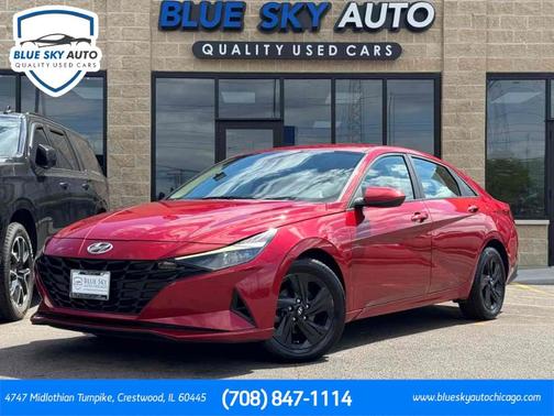 Scarlet Red Pearl 2023 Hyundai ELANTRA SEL