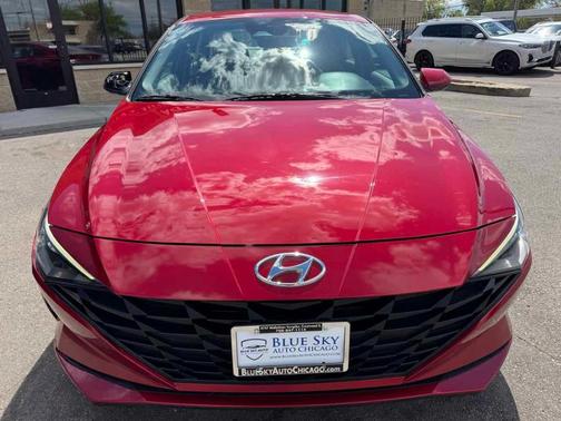 Scarlet Red Pearl 2023 Hyundai ELANTRA SEL