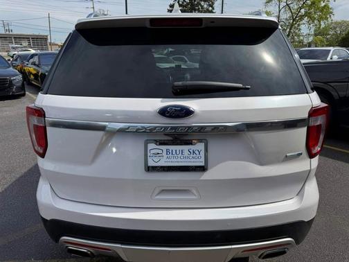 White Platinum Tri-Coat Metallic 2016 Ford Explorer Platinum