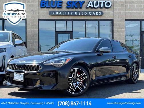 Aurora Black 2023 Kia Stinger GT2