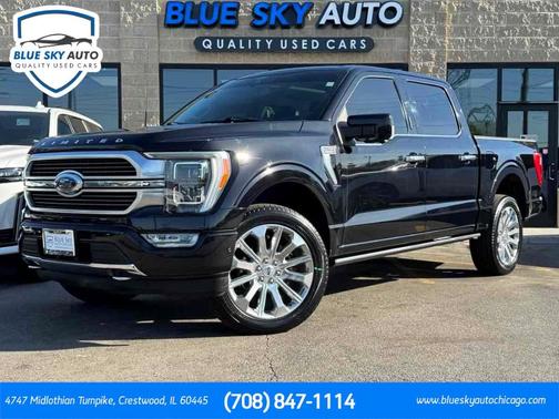 Agate Black Metallic 2021 Ford F-150 Limited
