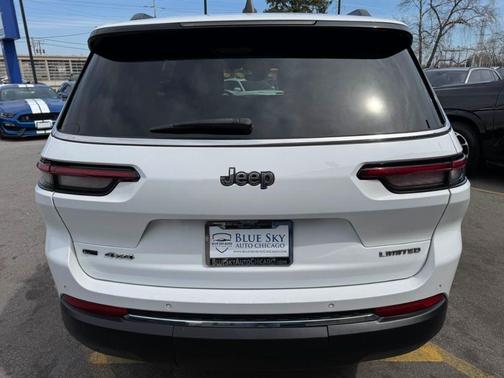 Bright White Clearcoat 2021 Jeep Grand Cherokee L Limited