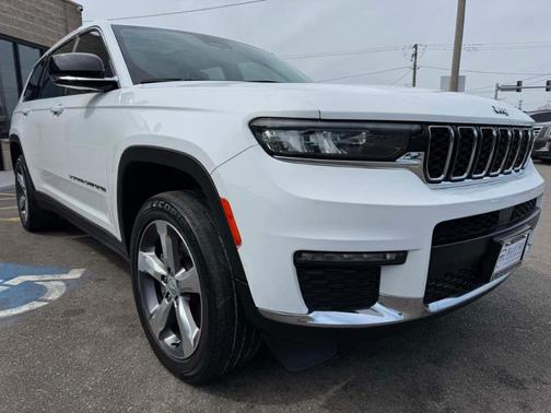 Bright White Clearcoat 2021 Jeep Grand Cherokee L Limited