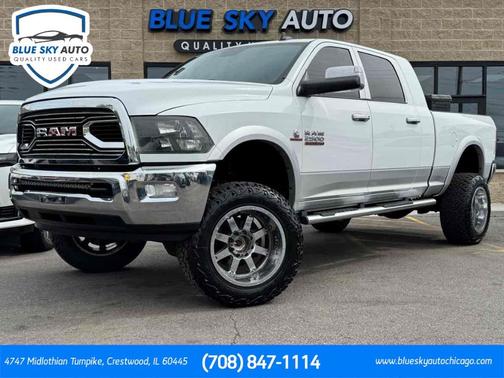 Bright White 2013 RAM 2500 Laramie
