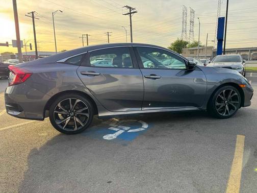 Modern Steel Metallic 2020 Honda Civic Sport