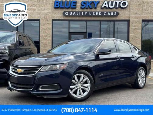 Blue Velvet Metallic 2017 Chevrolet Impala 1LT