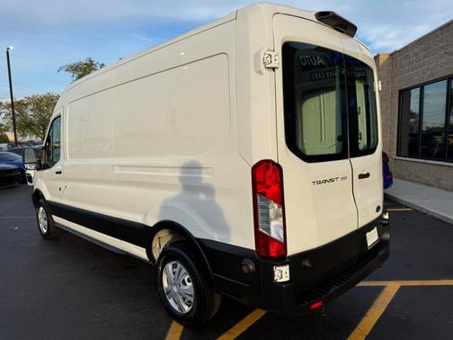 Oxford White 2019 Ford Transit-250 148 WB Medium Roof Cargo