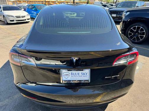 Black 2019 Tesla Model 3 Long Range